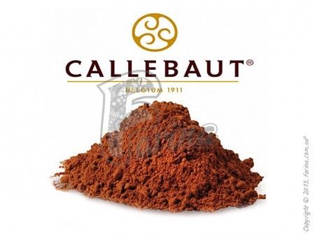 Какао-порошок Callebaut алкализированный, Fat 10/12, pH 7,6-8,2< фото цена